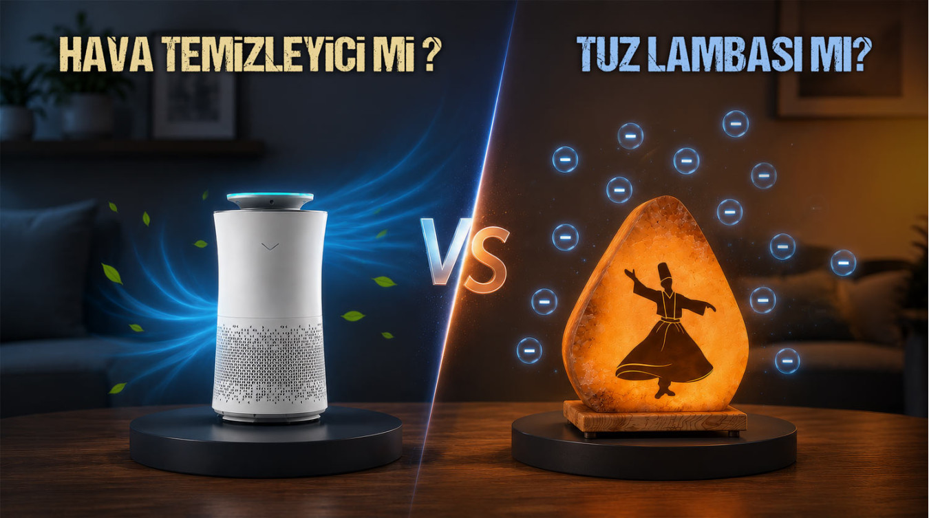Hava Temizleme Cihazı mı, Tuz Lambası mı? Hava Temizleme Cihazı mı, Tuz Lambası mı?